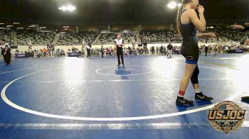96 lbs Rr Rnd 5 - Taytum Welchel, Harrah Little League Wrestling vs Jantz HAYES, Independent