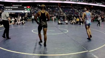2A 165 lbs Cons. Round 3 - Josiah McCowan, North Stanly vs Jay Mills, Lincolnton High School