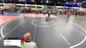 101 lbs Round Of 32 - Keagan Grange, Ridgeline vs Lola Juarez, Semper Fi