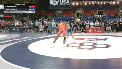 175 lbs Champ. Rd Of 64 - Jamari Powell, Michigan vs Zack Aquila, Ohio