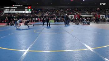 120 lbs Cons. Round 4 - Ayden Caywood, Nampa vs Alexis Lujano, Hermiston Oregon