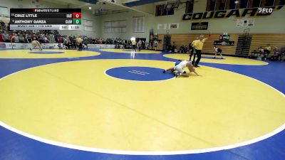 116 lbs Round Of 16 - Cruz Little, Faith Christian (PA) vs Anthony Garza, Clovis