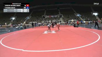 131 lbs Semifinal - Tiyanna Mack, Life University vs Evelyn Holmes-Smith, Emmanuel Unattached