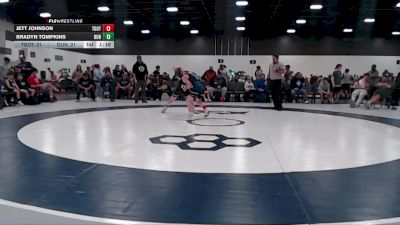 105 lbs Round 2 (6 Team) - Jett Johnson, Team Gotcha vs Bradyn Tompkins, Dundee Wrestling