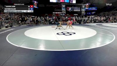 126 lbs Champ. Rd Of 64 - Jaxon Lane, TN vs Kayden Eller, IA