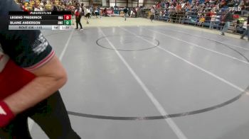 110 lbs Champ. Round 1 - Blaine Anderson, Douglas Wrestling Club vs Legend Frederick, Heartland Wrestling Academy