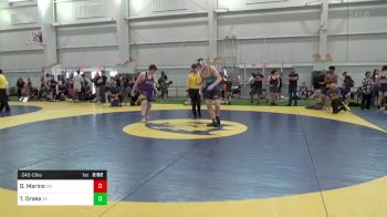 242-C lbs Round Of 16 - Dawson Marino, OH vs Tytus Drake, VA