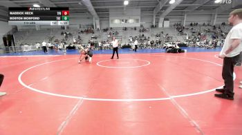 113 lbs Rr Rnd 1 - Maddox Heck, Terps PitBull HS vs Boston Morford, The Tribe