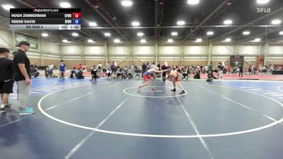 138 lbs Rr Rnd 4 - Hugh Zimmerman, Shore Thing WC - BHSE vs Reese Davis, SFWC - BHSE