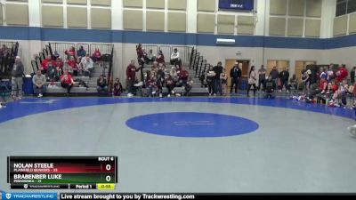 98 lbs Round 3 (4 Team) - Nolan Steele, Plainfield Quakers vs Brabenber Luke, Mishawaka