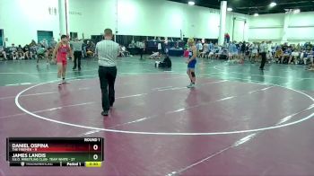 150 lbs Round 1 (16 Team) - Kaleb Monlux, S.E.O. Wrestling Club- Team White vs Gabriel Endlich, The Firemen