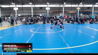 115 lbs Cons. Round 1 - Cooper Heston, Legacy Wrestling Academy vs Ashton McCurdy, Fighting Squirrels Wrestling C