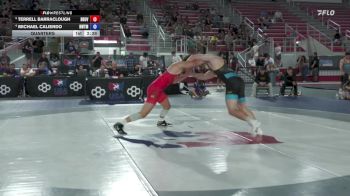 74 lbs Quarters - Terrell Barraclough, Brunson UVRTC vs Michael Caliendo, Hawkeye WC/ Titan Mercury Wrestling Club (TMWC)
