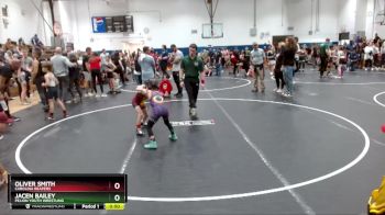 55 lbs Cons. Semi - Oliver Smith, Carolina Reapers vs Jacen Bailey, Pelion Youth Wrestling