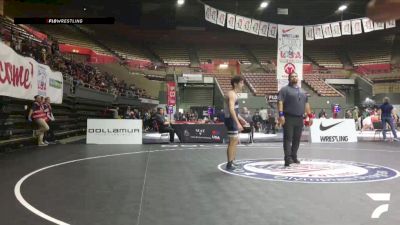 Cons. Round 2 - Lucas Vasquez, Sunnyvale Wrestling Club vs Krystian Chemnitz, James Monroe High School Wrestling