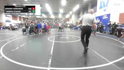 106 lbs Champ. Round 2 - Derrick Strahm, Holtville vs Anthony Hernandez, Otay Ranch