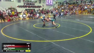 126 lbs Round 1 (16 Team) - Za`Marion Hill, Cairo vs Zion Stephens, North Hall