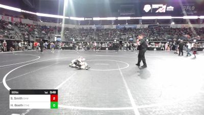 60 lbs Round Of 16 - Sawyer Smith, Greater Heights Wrestling vs Hayden Booth, Other