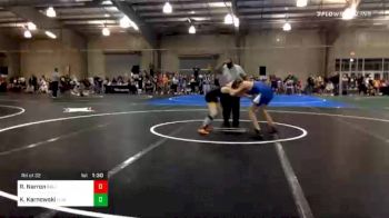 92 lbs Prelims - Rowdy Narron, Bulltrained vs Knox Karnowski, Flint Hills Wrestling Academy