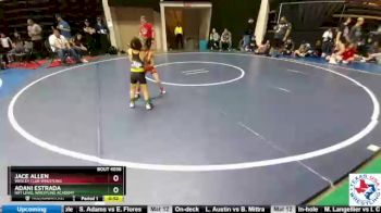 50 lbs Cons. Round 4 - Jace Allen, Wesley Club Wrestling vs Adani Estrada, NXT Level Wrestling Academy