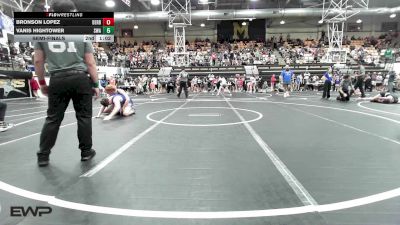 170 lbs Semifinal - Bronson Lopez, Derby Wrestling Club vs Vanis Hightower, Shelton Wrestling Academy
