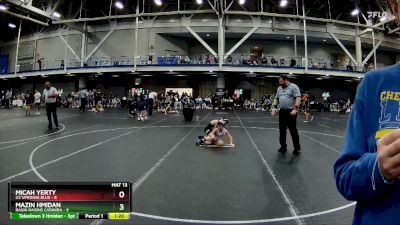 60 lbs Finals (2 Team) - Mazin Hmidan, Ragin Raisins Catawba vs Micah Yerty, U2 Uprising Blue