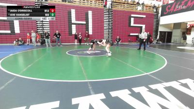 132 lbs Consolation - Jaida O'Driscoll, Westfield vs Joie Vangelist, Woburn