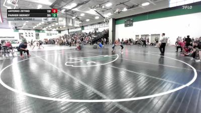 50 lbs Cons. Round 2 - Antonio Zetino, The Best Wrestler vs Parker Berney, Slyfox Wrestling Academy