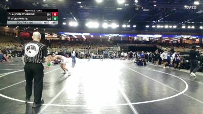 126 lbs Champ. Round 3 - Tyler White, Lake Gibson vs Lauden Ethridge, Social Circle