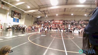 62 lbs Quarterfinal - Ella Berry, Team Tulsa Wrestling Club vs Serenity Brashar, Buck Pride Wrestling