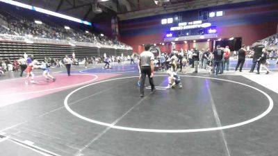 65 lbs Final - Fletcher Lewis, Thermopolis WC vs Crew Downing, Wyoming Underground