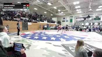 285 lbs Placement Matches (8 Team) - Nate Struck, West Central vs Cooper Hodge, Harrisburg