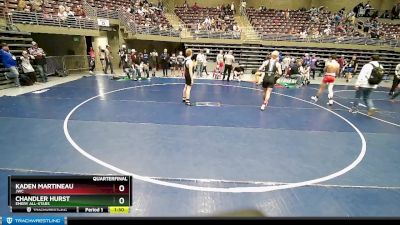 146 lbs Quarterfinal - Chandler Hurst, Emery All-Stars vs Kaden Martineau, JWC