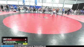 115 lbs Cons. Round 2 - Clayton Sullivan, Askeo International Mat Club vs Uriah Allen, NWWC