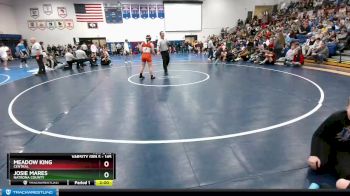 145 lbs Semifinal - Meadow King, Central vs Josie Mares, Natrona County