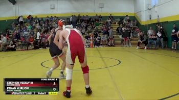 120 lbs Cons. Round 3 - Ethan Hurlow, Mount Vernon vs Stephen Vesely III, Swartz Creek