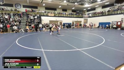 126 lbs Cons. Semi - Ivan Woodhull, Northwestern vs Jack Schauer, St. Croix Central