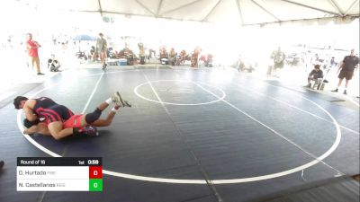 175 lbs Round Of 16 - Damian Hurtado, Friendly Hills WC vs Nathan Castellanos, Reign WC