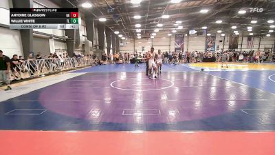 160 lbs Consi Of 8 #2 - Antoine Glasgow, GA vs Willie White, FL