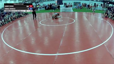125 lbs Jamie Cook, Michigan Red vs Emma Engels, Illinois