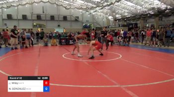 65 kg Round Of 32 - John Wiley, Matrix Grappling vs NIKOLAOS GONZALEZ, Beast Mode Wrestling