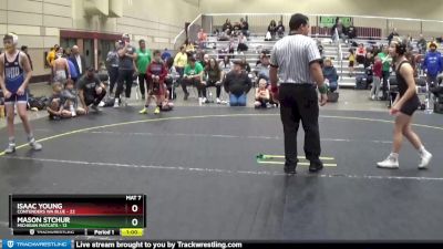 101 lbs Quarterfinals (8 Team) - Brady Engalan, Michigan Matcats vs Gus Legato, Contenders WA Blue