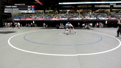 160 lbs Champ. Round 1 - Makayla Munoz, Oklahoma City vs Darby Weidl, Ottawa