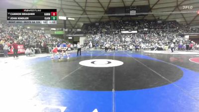 Boys 4A 126 lbs Champ. Round 1 - John Kindler, Eastlake vs Cannon Meagher, Kamiakin