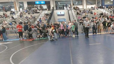 56 lbs Quarters - Kenton Schwettman, FM Wildcat Wrestling Club vs Cash Myers, Green River Grapplers Wrestling