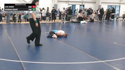 53 lbs Cons. Sub-quarters - Ace Jones, Brothers Of Steel Wrestling Club vs Korban Grant, Athlos Wrestling