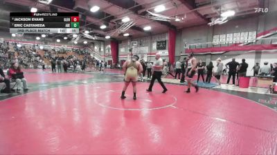 215 lbs 3rd Place Match - Jackson Evans, Glendora vs Eric Castaneda, Adelanto