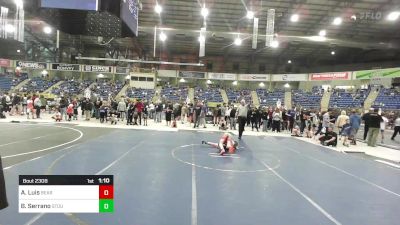 82 lbs Rr Rnd 1 - Alden Luis, Bear Cave WC vs Braxten Serrano, Stout Wr Ac