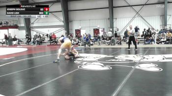 165 lbs Quarterfinal - Joseph Bolduc, New England College vs David Lisk, Western New England