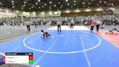 62 lbs Quarterfinal - Sergio Ramos, Corning PAL vs Owen Oberg, NorCal Elite